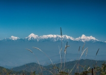 View of Trishul & Nanda Devi Peaks