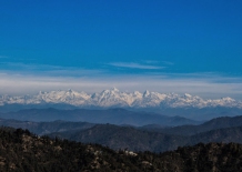 View of Panchchuli Peaks (6904m) from The Birdcage